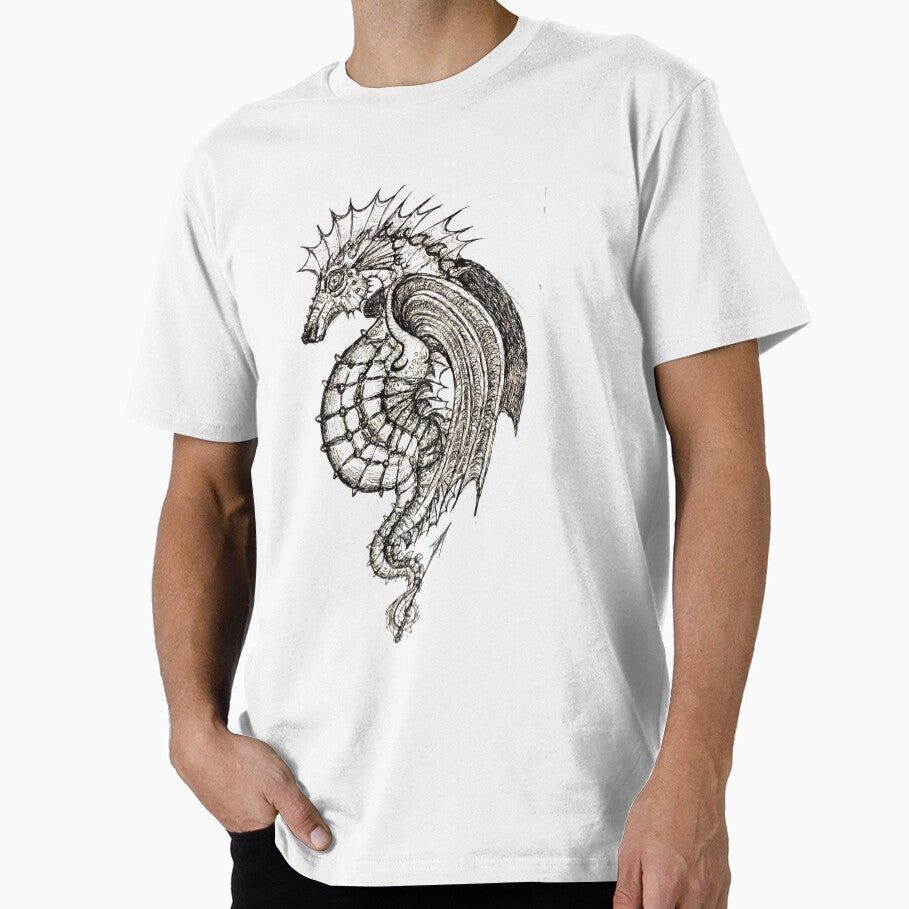 Seahorse with wings by Doodle Mind Journeys T-Shirts, Hoodie, Sweatshirt | BlankRebels.com (Image 1)