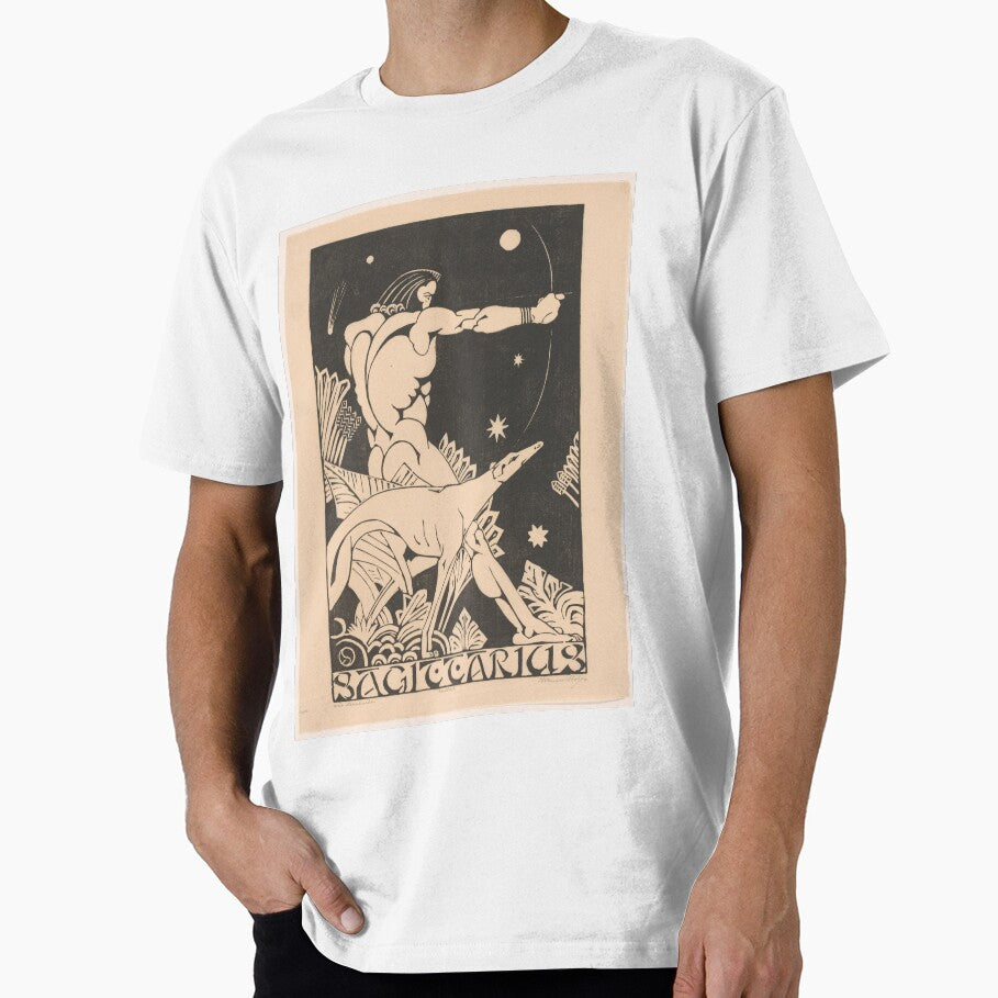 Sagittarius Horoscope Retro Vintage Tarot Astrology Esotericism T-Shirts, Hoodie, Sweatshirt
