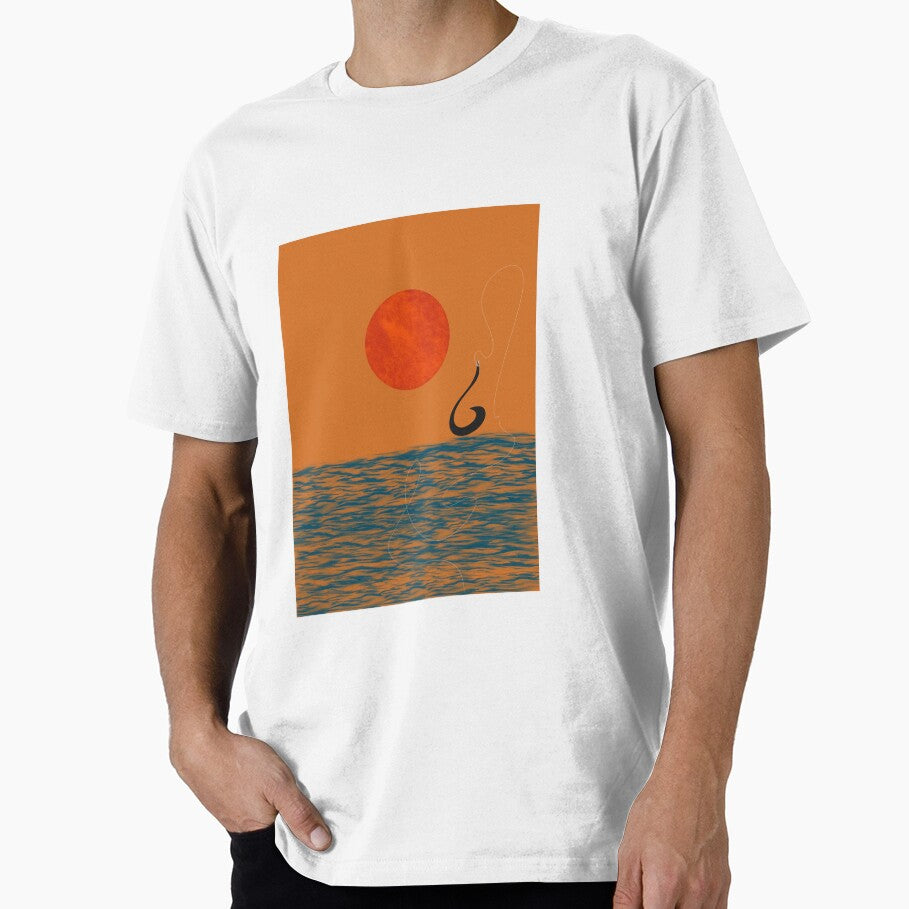 Sunset and fishing by DilipSingh T-Shirts, Hoodie, Sweatshirt | BlankRebels.com (Image 1)