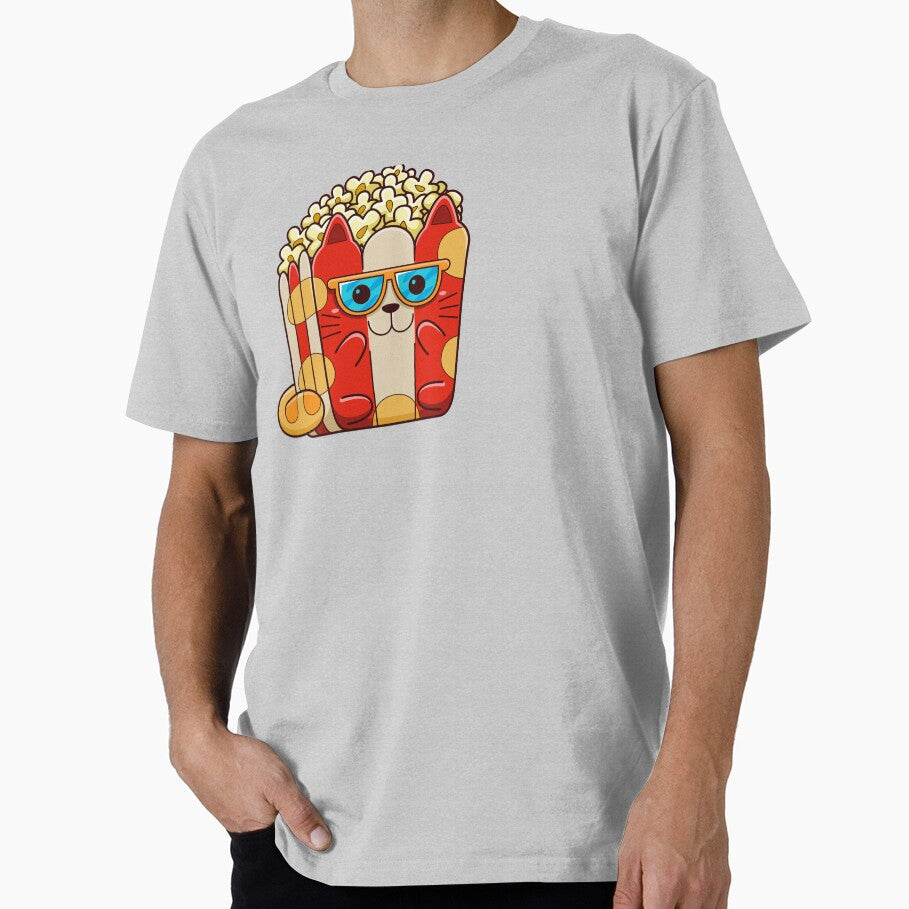 Yummy Cute Cat Kawaii Popcorn by PosterpartyCo T-Shirts, Hoodie, Sweatshirt | BlankRebels.com (Image 1)