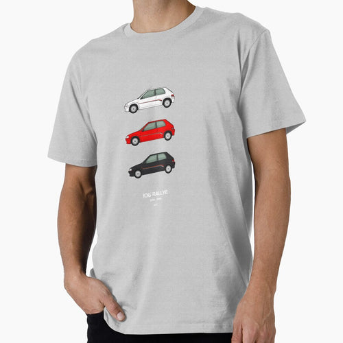 106 Rallye S1 Classic Car Collection Artwork by RJWautographics