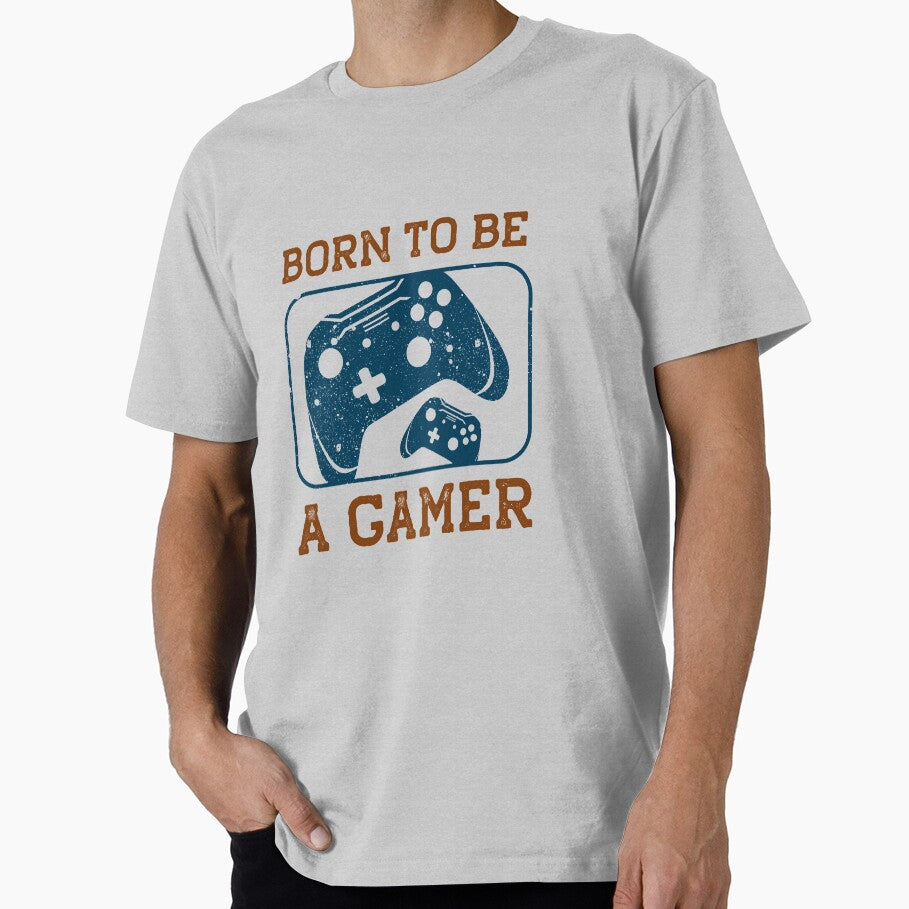 Born to be a gamer by PosterpartyCo T-Shirts, Hoodie, Sweatshirt | BlankRebels.com (Image 1)