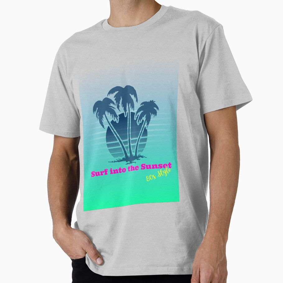 Surf Sunset 80s T-Shirts, Hoodie, Sweatshirt
