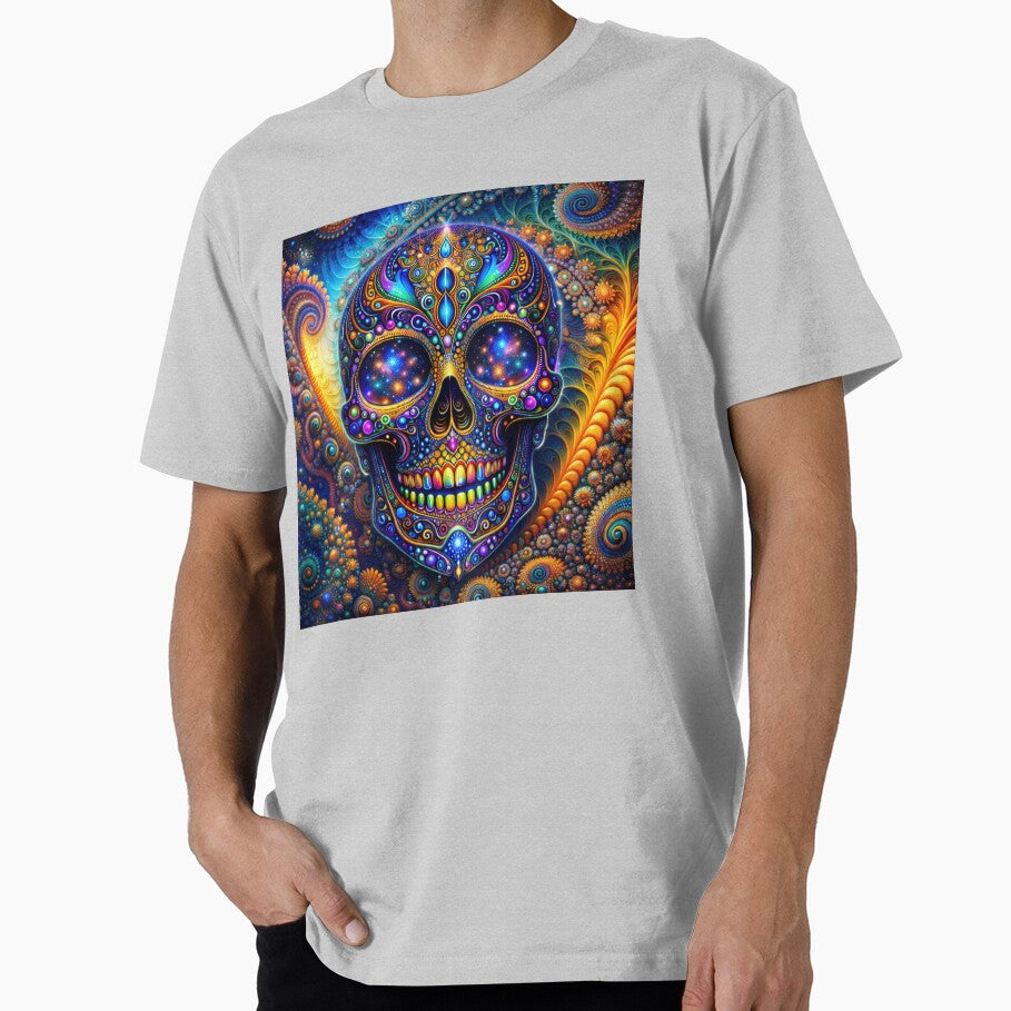 Lab Visions 033: Fractal Jewel Skull by The Psychedelic Anarchist T-Shirts, Hoodie, Sweatshirt | BlankRebels.com (Image 1)