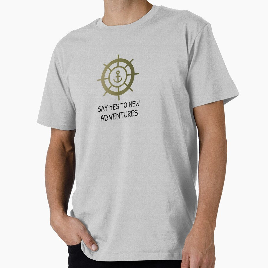 Say Yes To New Adventures by teegear T-Shirts, Hoodie, Sweatshirt | BlankRebels.com (Image 1)
