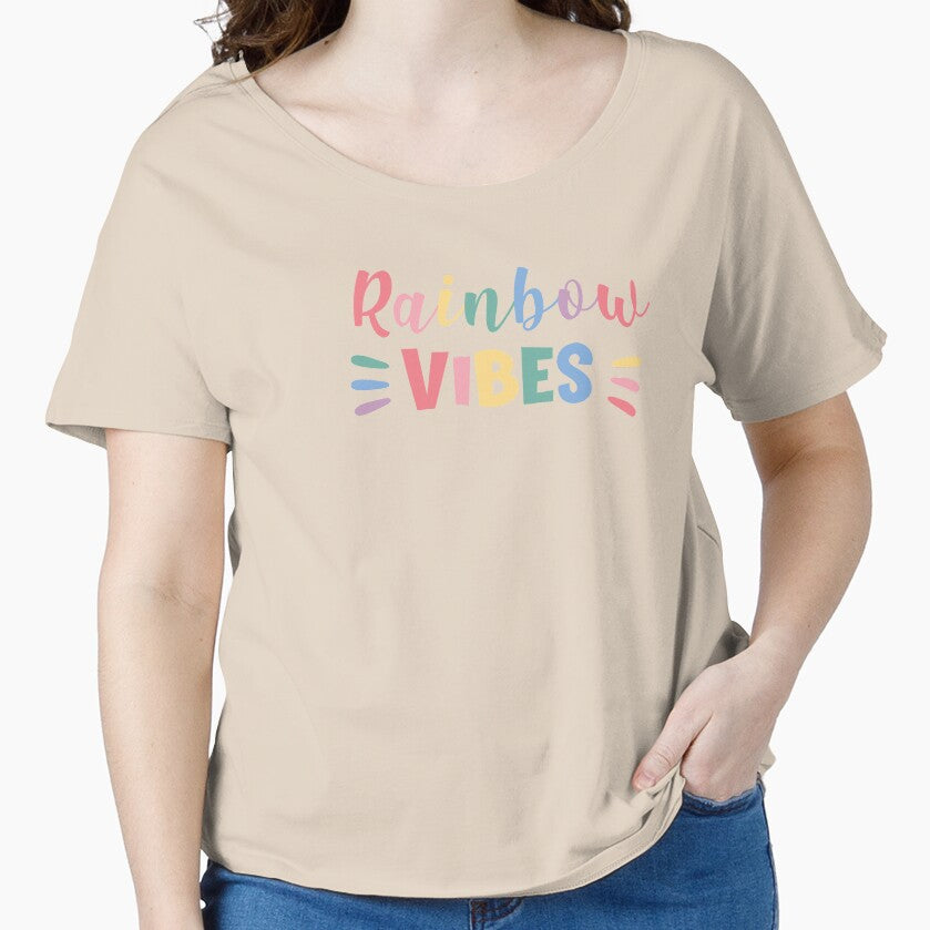 Rainbow Vibes Logo by PuddleofStars