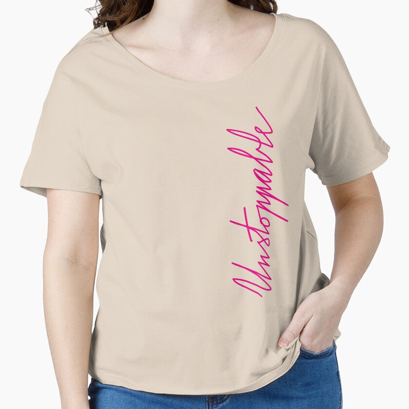 Unstoppable – Handwritten Statement Art by Elevate-U T-Shirts, Hoodie, Sweatshirt | BlankRebels.com (Image 1)
