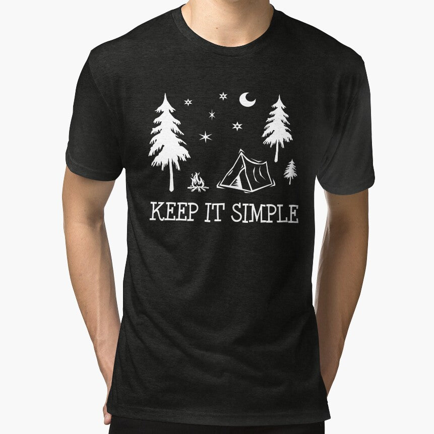 Camping Lover Camp Love  Keep it Simple by smily-tees Hoodie, Sweatshirt | BlankRebels.com (Image 1)