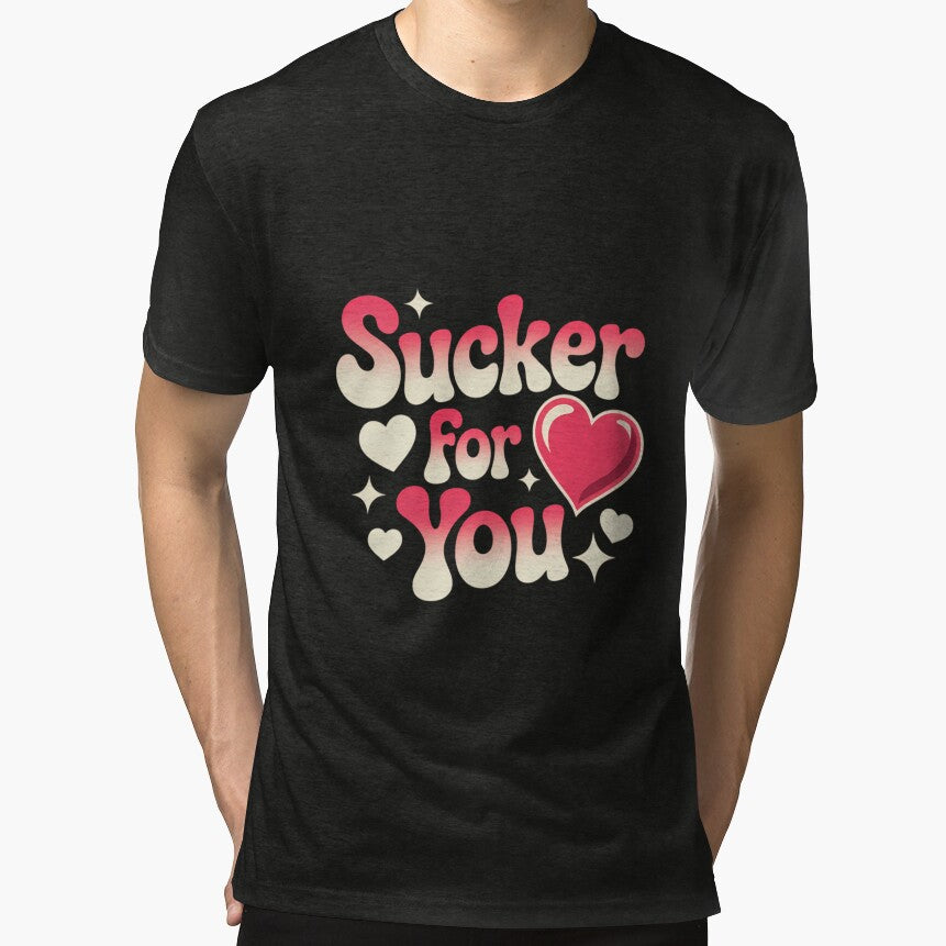 I'm A Sucker For You Candy Heart Love Happy Valentines Day by EllenJast T-Shirts, Hoodie, Sweatshirt (Image 1)