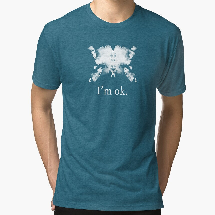 I'm ok by STARBLUSHPLANET T-Shirts, Hoodie, Sweatshirt | BlankRebels.com (Image 1)