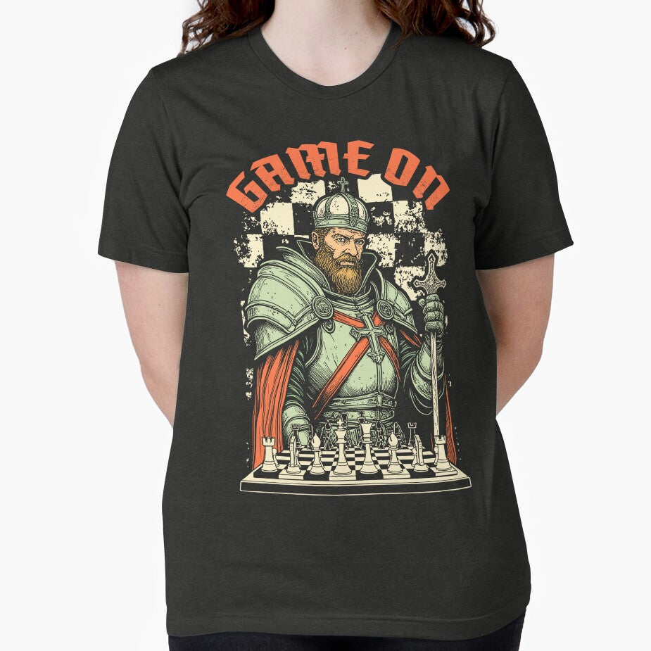 Chess Bishop Game On Funny Vintage Medieval Checkmate Lover by GrandeDuc T-Shirts, Hoodie, Sweatshirt (Image 2)