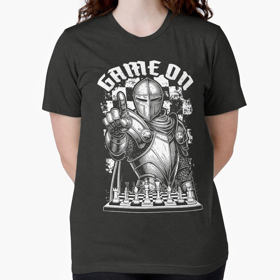 Chess Knight Game On Funny Vintage Medieval Checkmate Lover by GrandeDuc T-Shirts, Hoodie, Sweatshirt (Image 2)