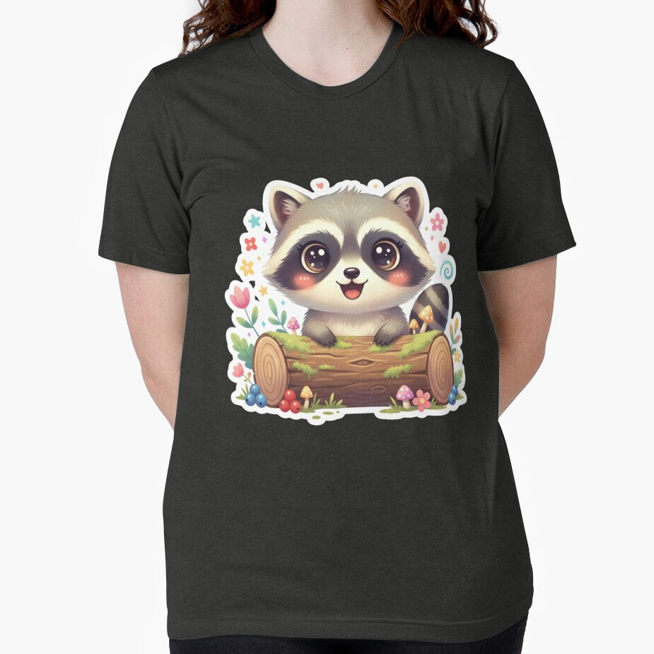 Curious raccoon by SimonsDesignArt T-Shirts, Hoodie, Sweatshirt | BlankRebels.com (Image 2)
