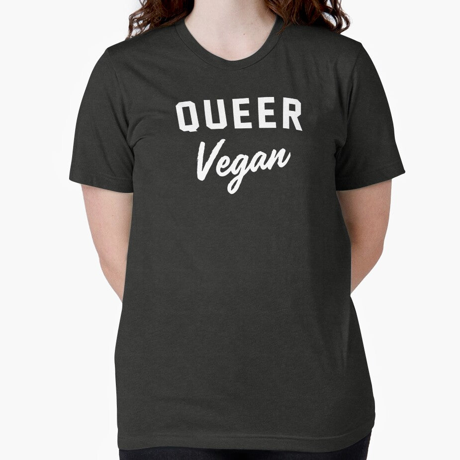 QUEER Vegan by FLAGandFOOT T-Shirts, Hoodie, Sweatshirt | BlankRebels.com (Image 2)