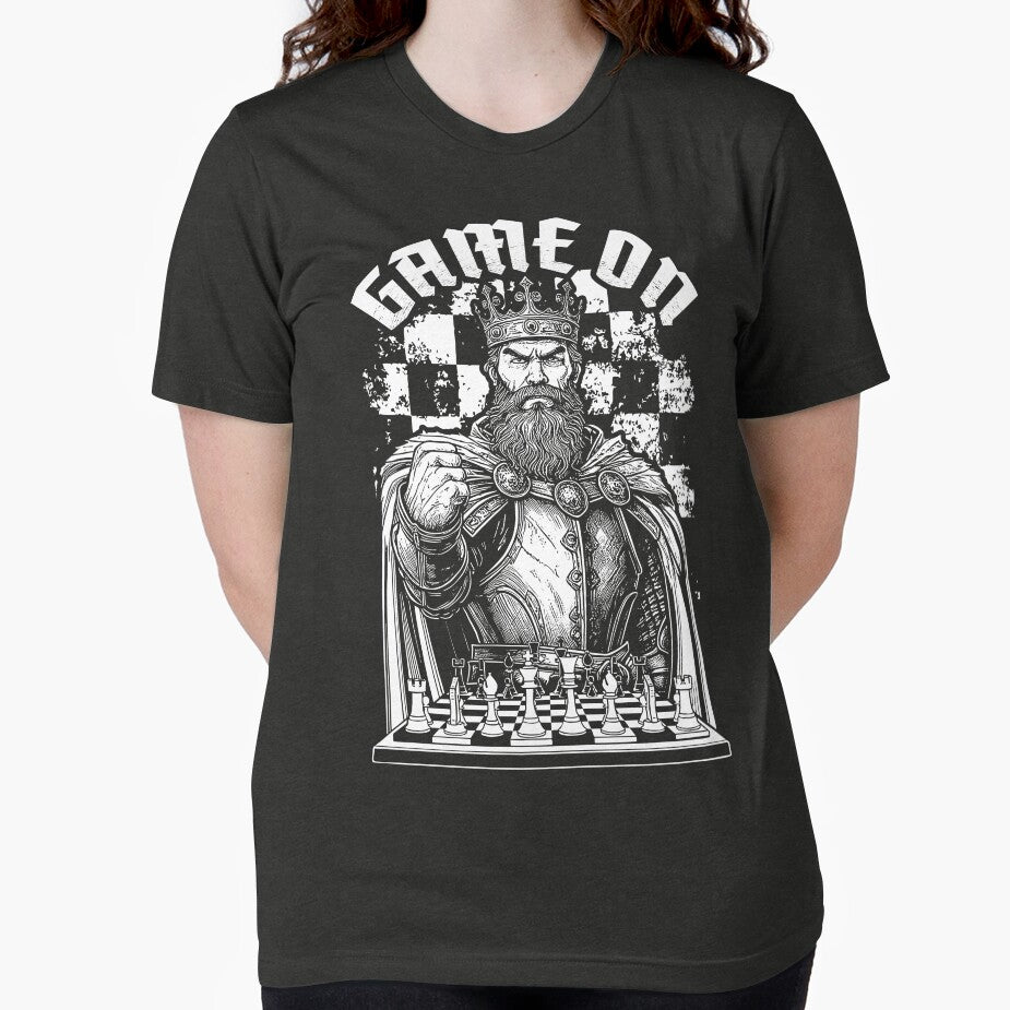 Chess King Game On Funny Vintage Medieval Checkmate Lover by GrandeDuc T-Shirts, Hoodie, Sweatshirt (Image 2)