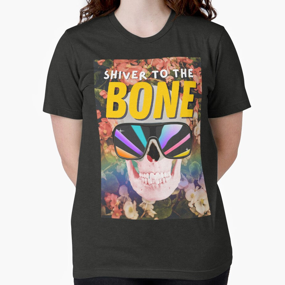 Skull and Flowers by birdyness T-Shirts, Hoodie, Sweatshirt | BlankRebels.com (Image 2)