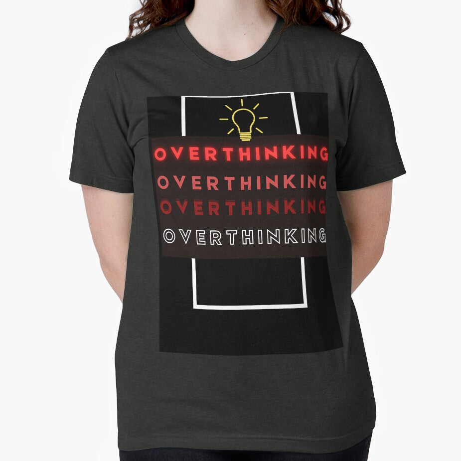 Overthinking by ImaginAI T-Shirts, Hoodie, Sweatshirt | BlankRebels.com (Image 2)