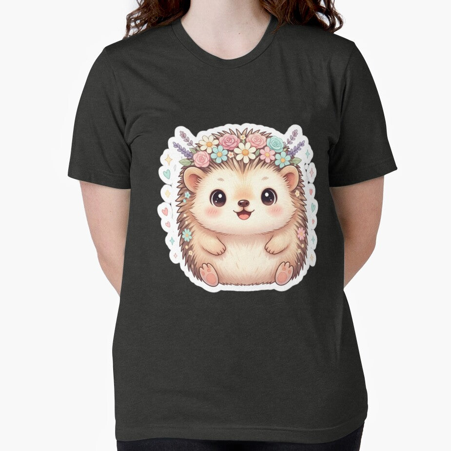 Flower hedgehog by SimonsDesignArt T-Shirts, Hoodie, Sweatshirt | BlankRebels.com (Image 2)