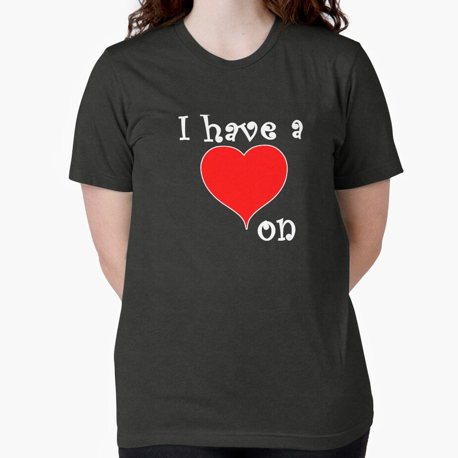 I Have a Heart On - Funny Valentine's Day Design by Terrystees T-Shirts, Hoodie, Sweatshirt | BlankRebels.com (Image 2)