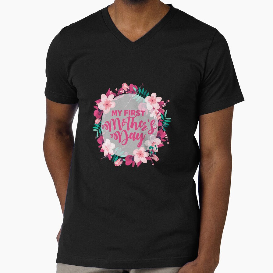 My First Mothers Day First Time Mom Gift by Hananiah Merch T-Shirts, Hoodie, Sweatshirt | BlankRebels.com (Image 1)