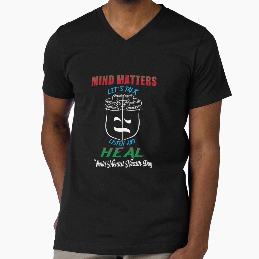 Lets talk about mental health brain mental health matters by ImranssFashion T-Shirts, Hoodie, Sweatshirt (Image 1)