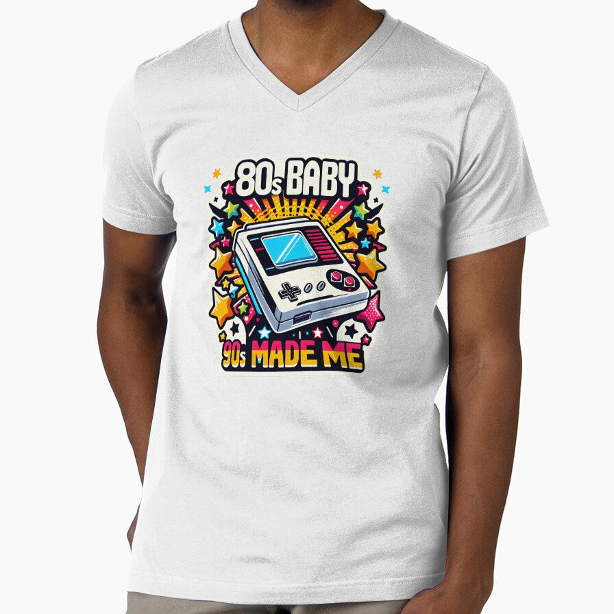 80s Baby, 90s Made Me - A Retro-Inspired Design by 48remarks T-Shirts, Hoodie, Sweatshirt | BlankRebels.com (Image 1)