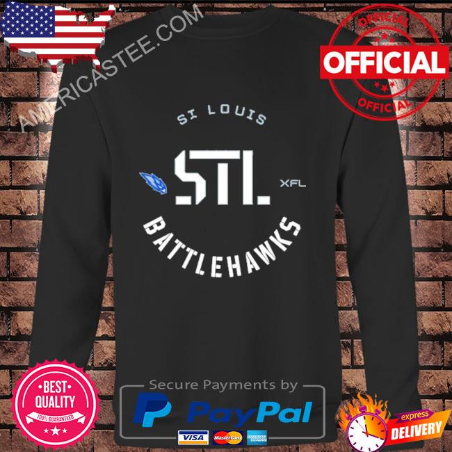 ST Louis battlehawks secondary logo shirt