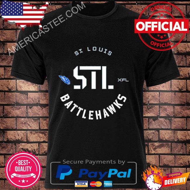 ST Louis battlehawks secondary logo shirt