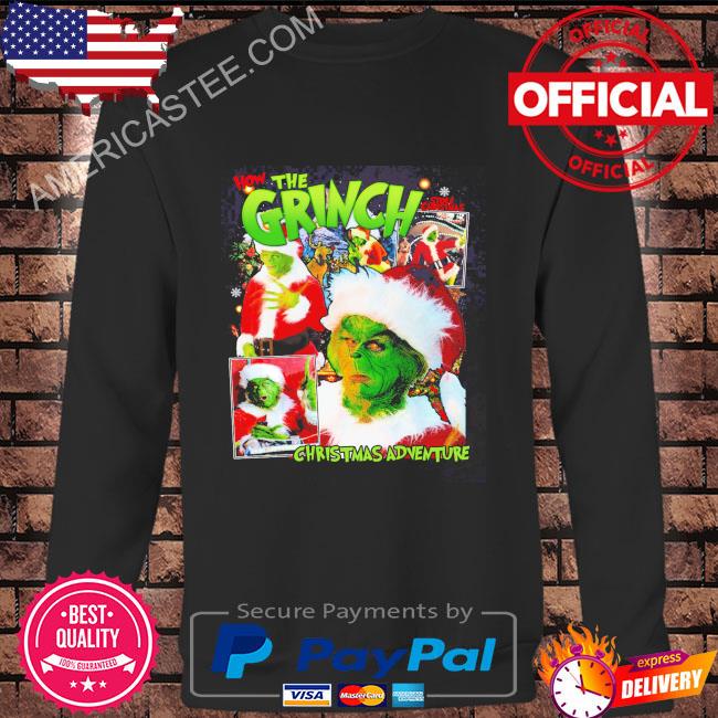 Stole Christmas how the grinch jim carrey Christmas adventure 2023 sweater