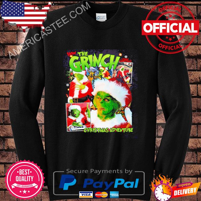Stole Christmas how the grinch jim carrey Christmas adventure 2023 sweater
