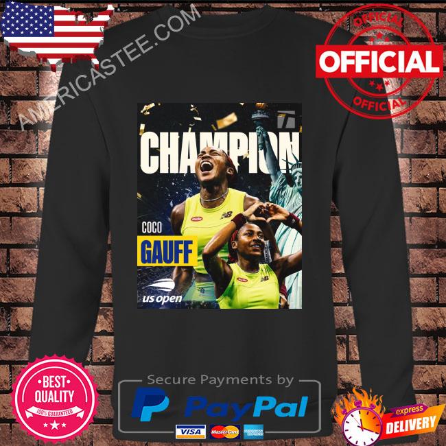 Tennis channel coco is the #usopen champion shirt