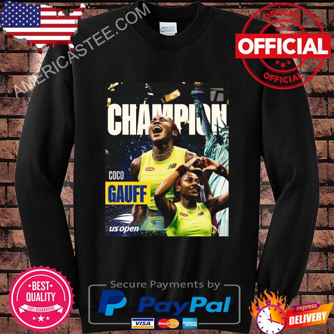 Tennis channel coco is the #usopen champion shirt