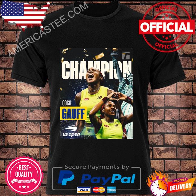 Tennis channel coco is the #usopen champion shirt