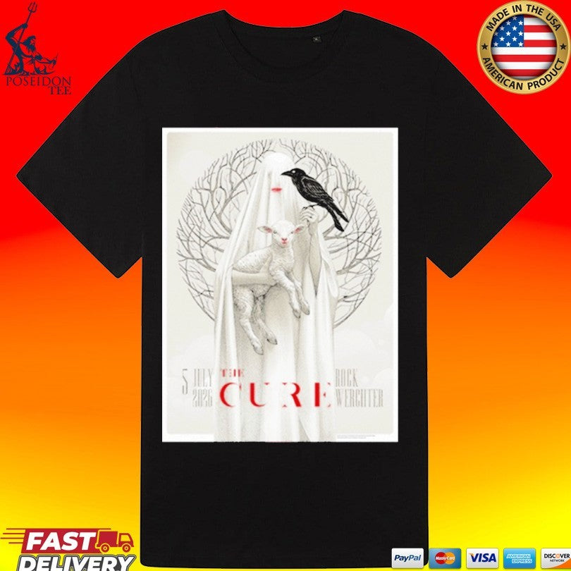 The Cure Werchter 2026 Event T-shirt