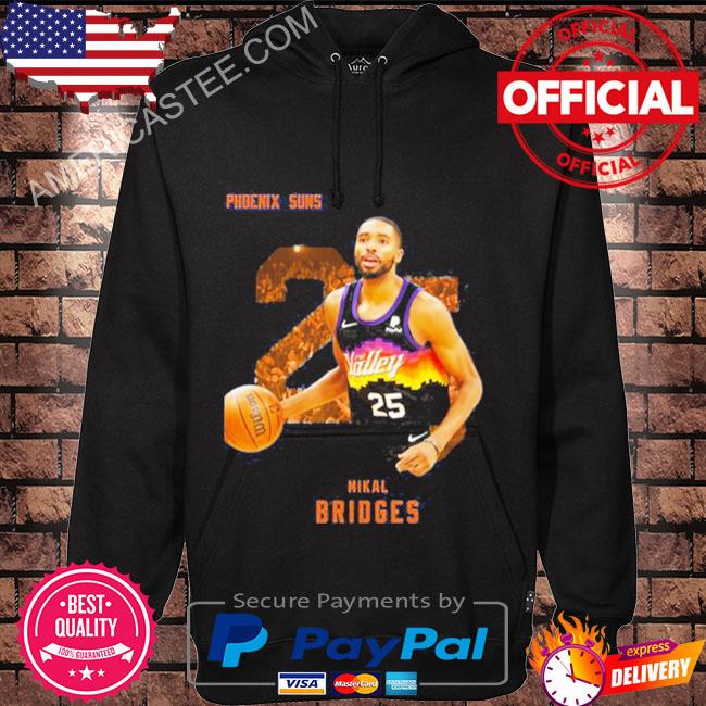The Number 25 Of Phoenix Suns Mikal Bridges Shirt