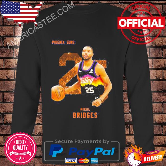 The Number 25 Of Phoenix Suns Mikal Bridges Shirt