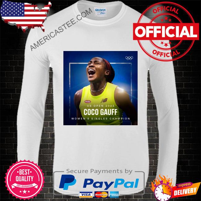 The olympic games coco gauff is your 2023 usopen women’s singles champion shirt
