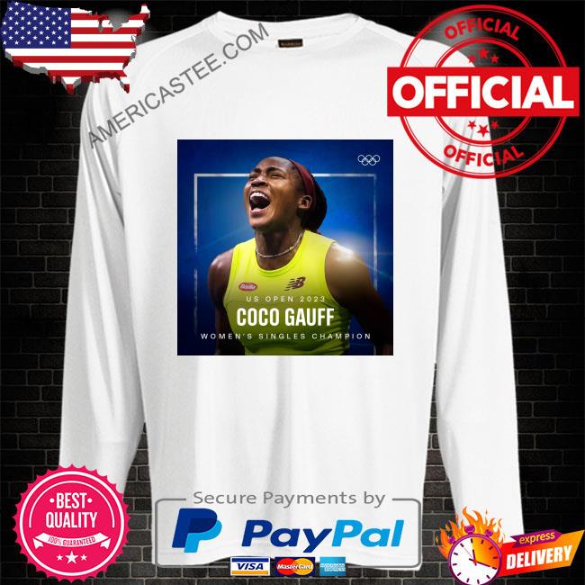 The olympic games coco gauff is your 2023 usopen women’s singles champion shirt