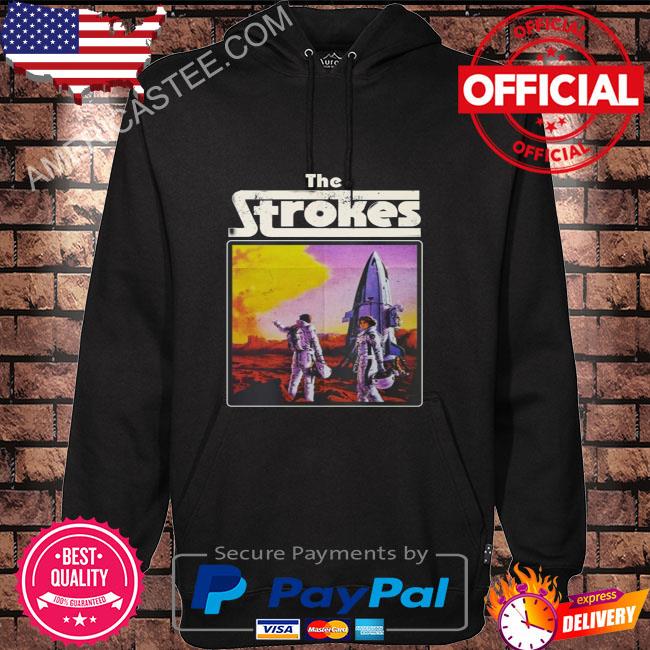 The strokes landed on the moon shirt