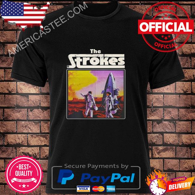 The strokes landed on the moon shirt