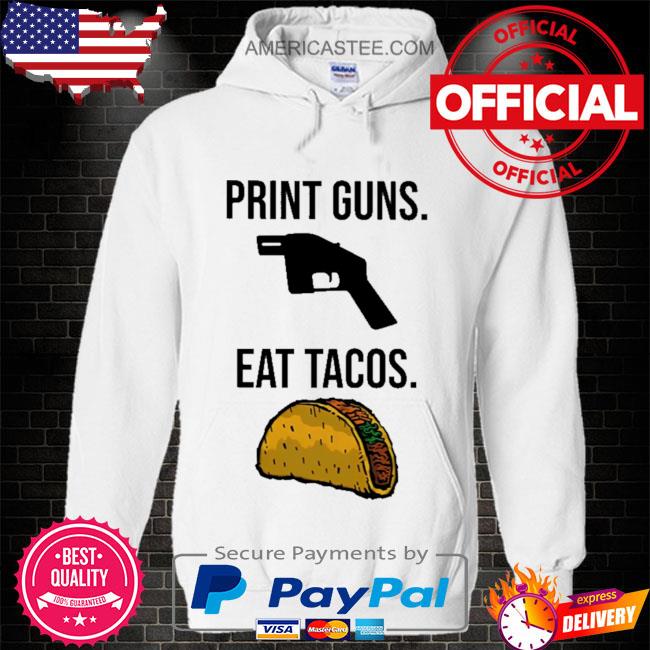 The wildflowers print guns eat tacos shirt