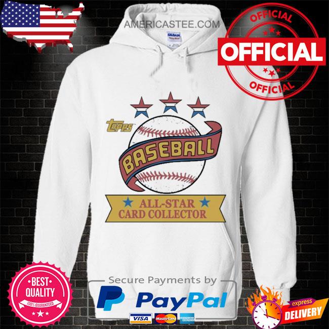 Topps baseball all-star card collector shirt