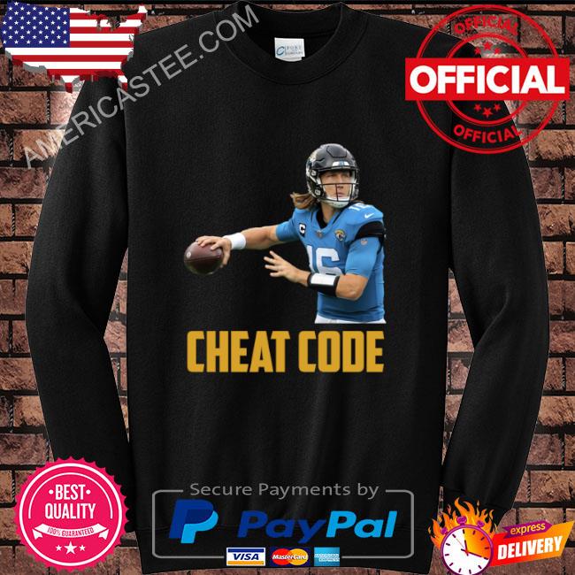 Trevor lawrence cheat code jacksonville football fan shirt