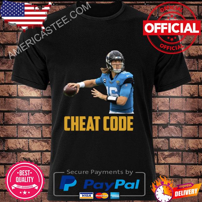 Trevor lawrence cheat code jacksonville football fan shirt