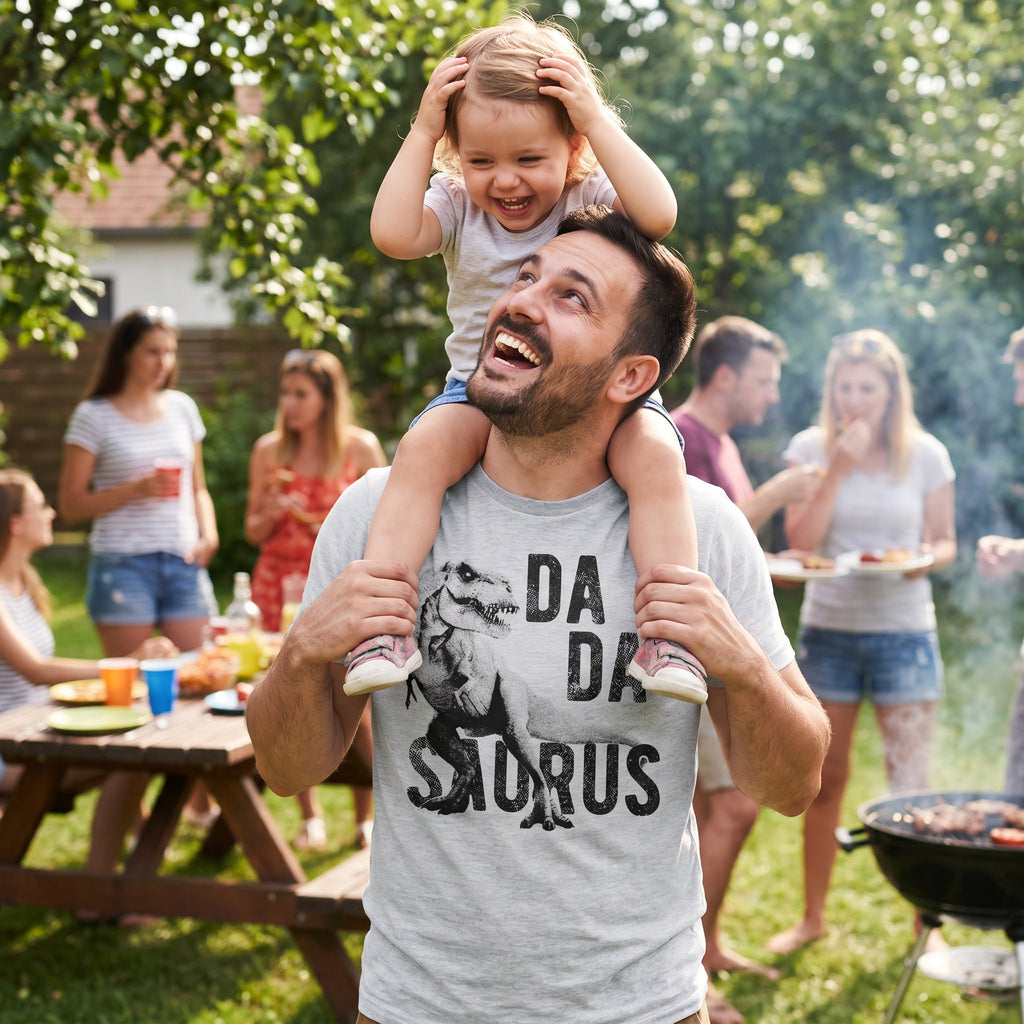 T-Rex Dadasaurus Men's T Shirt