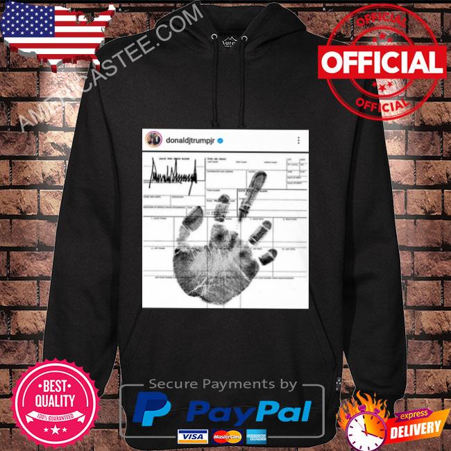 Trump Arrest Fingerprint Shirt