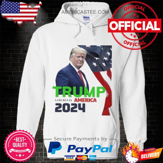 Trump god bless america 2024 shirt