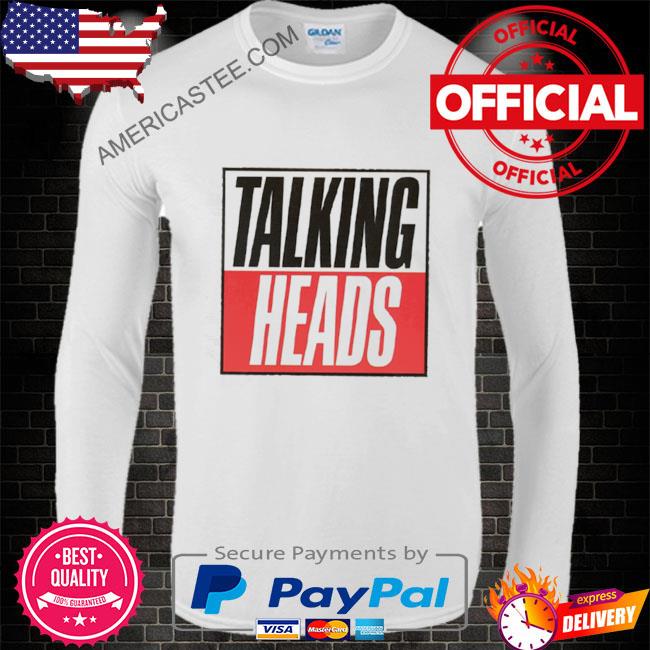 Typographic Logo Of The Talking Heads Shirt