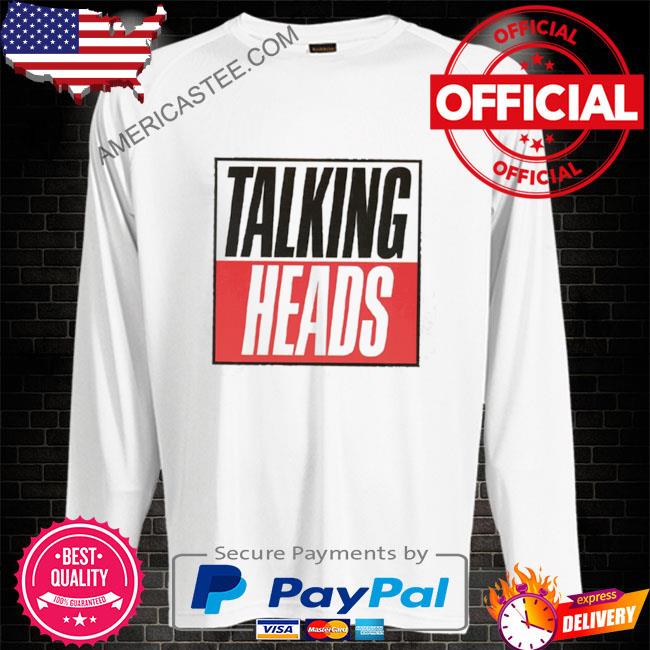 Typographic Logo Of The Talking Heads Shirt