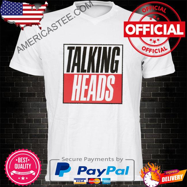 Typographic Logo Of The Talking Heads Shirt